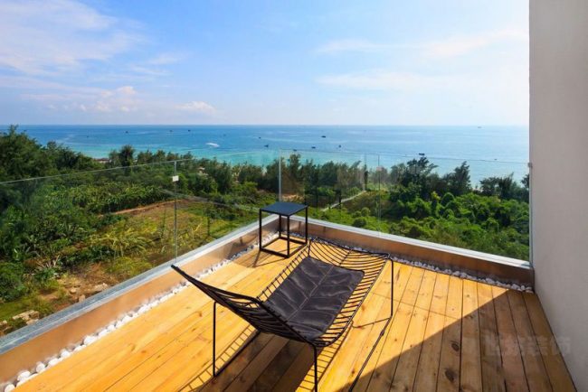 北欧别墅空间阳台休闲区装修图