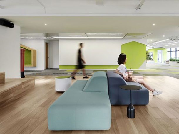 北欧风格办公室休息区装修图