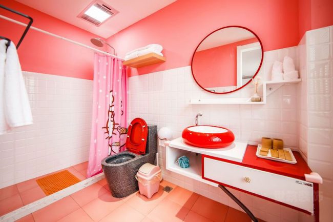 北欧风格家居儿童房卫浴空间装修图