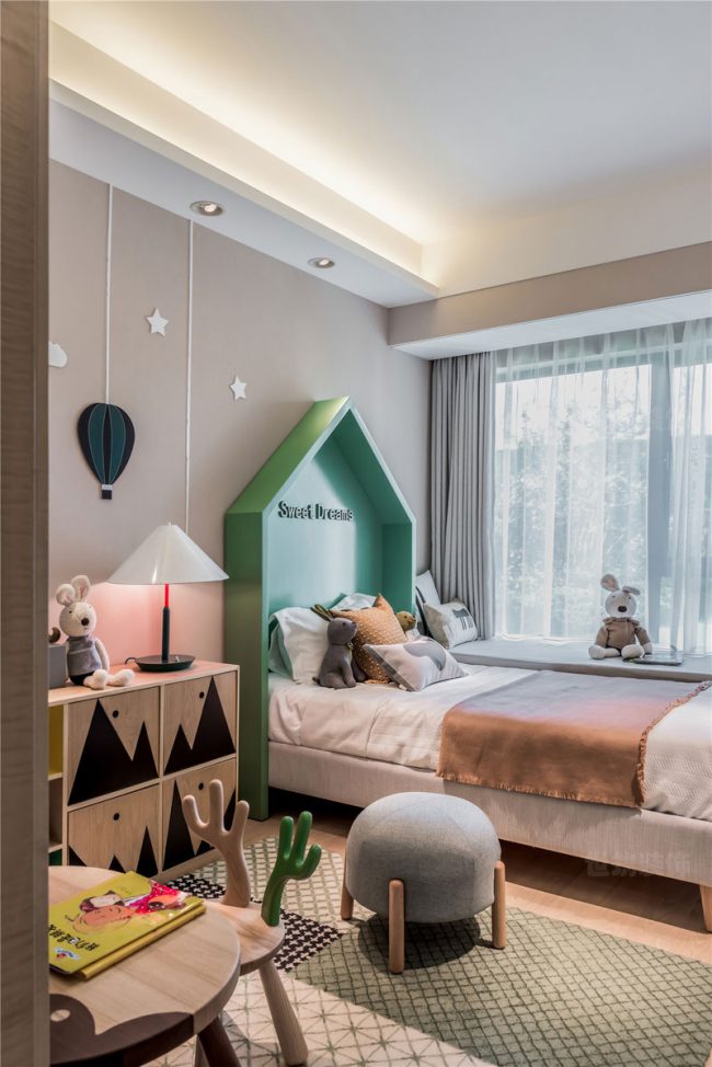 北欧风格家居儿童房装修图