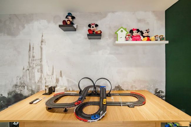 北欧风格家居儿童玩乐区场景装修图