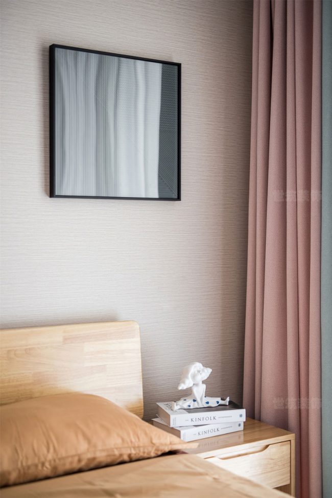 北欧风格家居环境卧室区域装修图