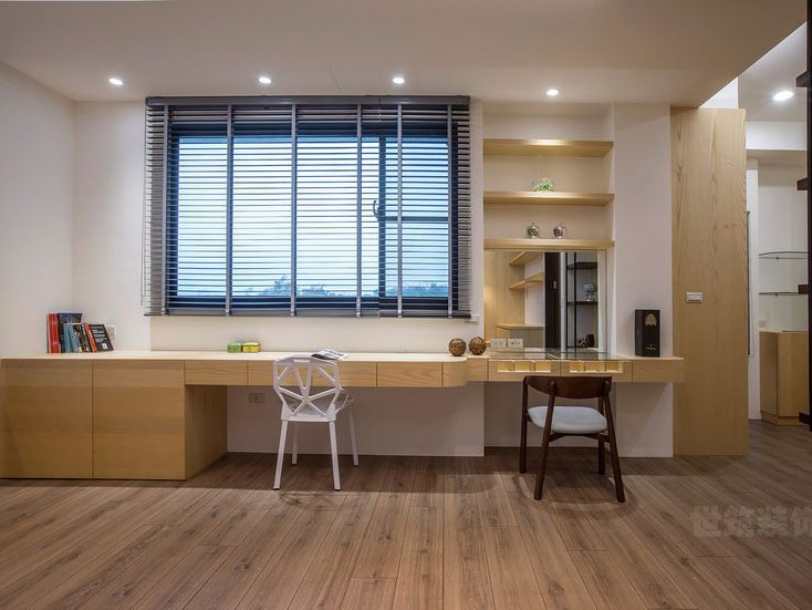 北欧风格家居卧室阅览区装修图