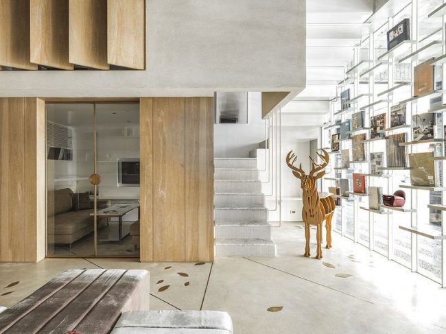 北欧现代风办公室休闲区厅装修图