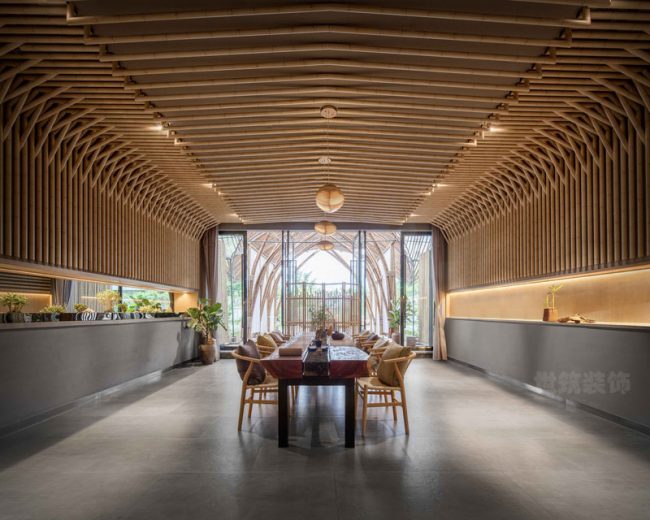 茶室吊顶设计方案