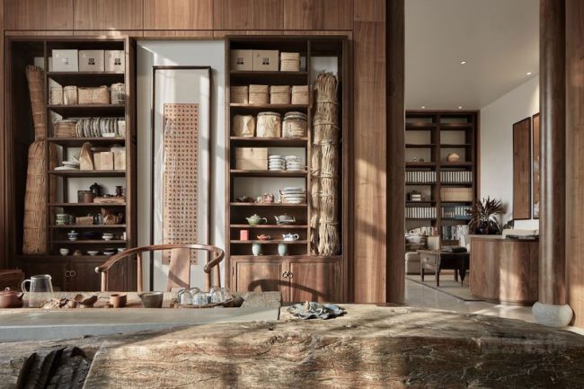 茶室古朴的设计方案