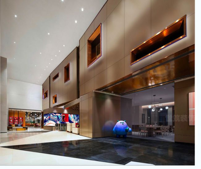 大厅墙面设计效果