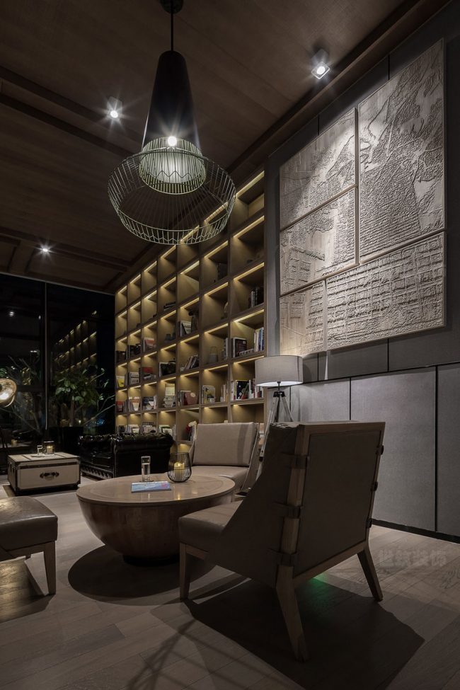 大厅书柜设计方案