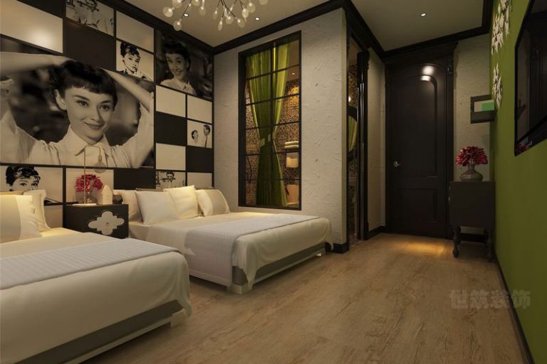 电影主题的酒店客房设计