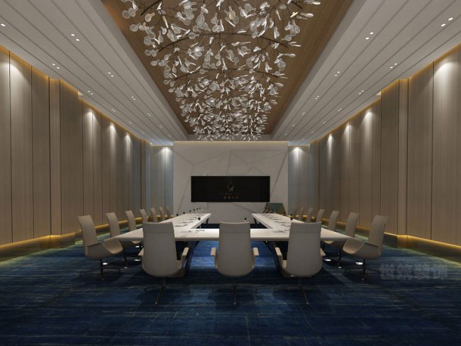 高端的会议室设计