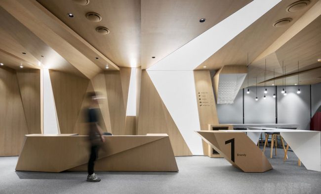 公司前台设计效果图