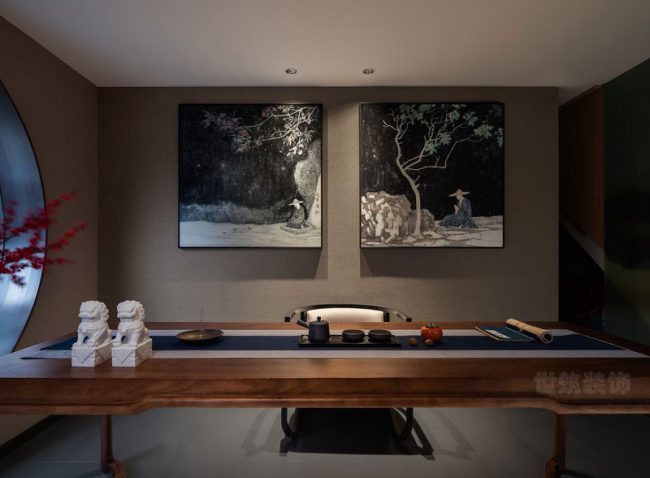 古韵茶室的设计方案