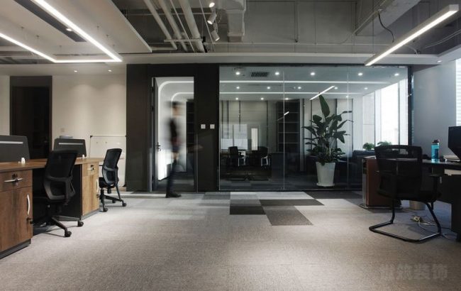 工业风办公室设计效果