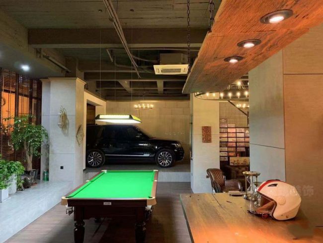 工业风办公室休闲娱乐区装修图