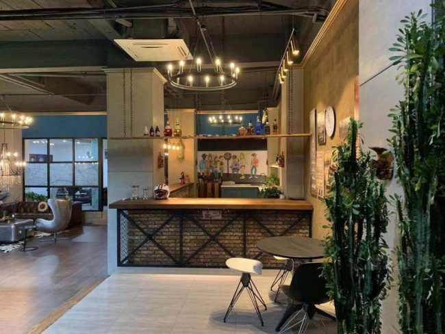 工业风酒吧设计效果