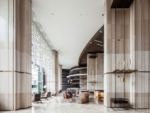 豪华的酒店大厅设计方案