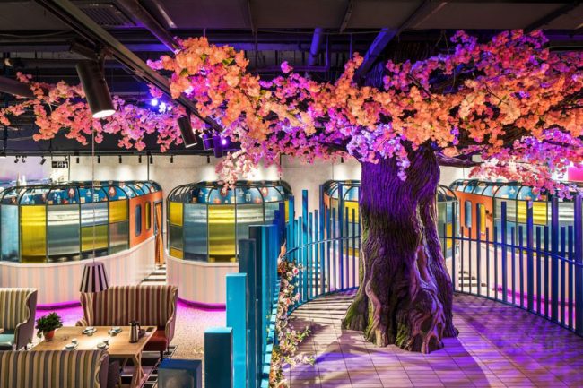 花园式餐厅设计