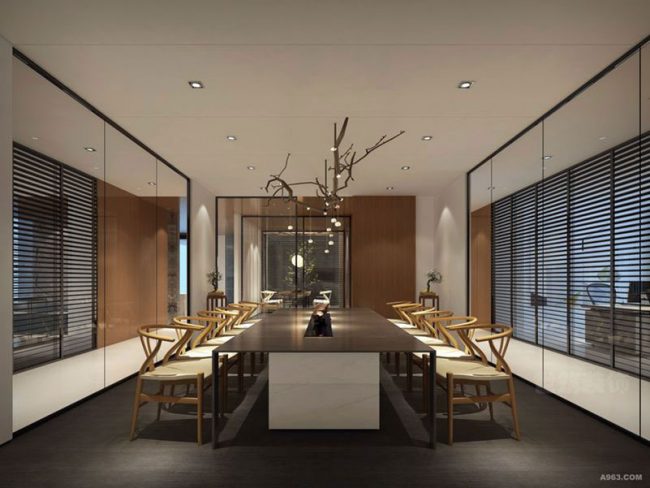 会议室中式设计方案