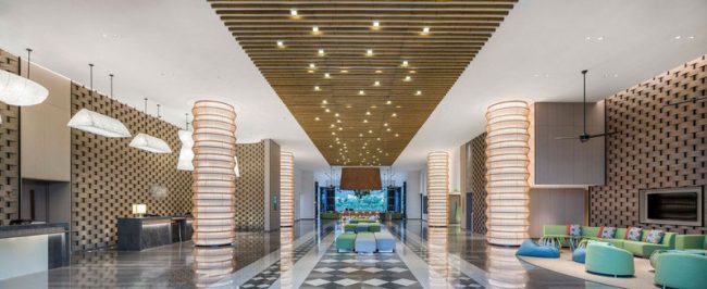 酒店大堂设计方案效果图