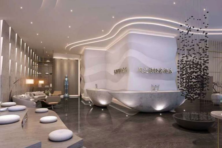 酒店大堂设计效果图