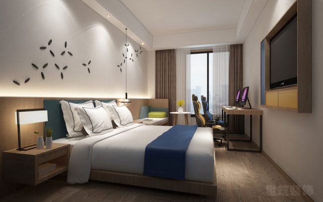 酒店客房简易设计效果