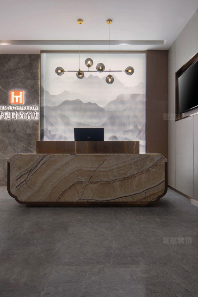 酒店前台设计方案