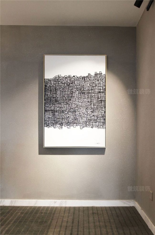 极简风格办公室走廊装修图