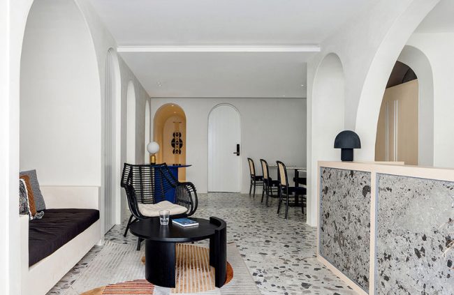 极简风格咖啡厅装修图