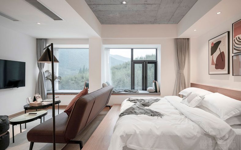 极简风格文旅酒店主题套房装修图 极简风格文旅酒店主题套房装修图