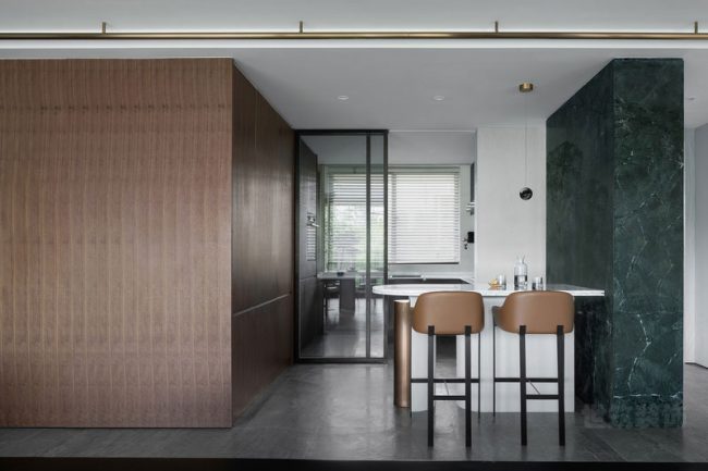 极简家居吧台休闲区装修图