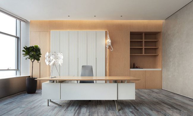 经理办公司的装饰效果图