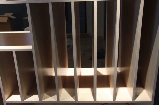 模板装饰的隔断