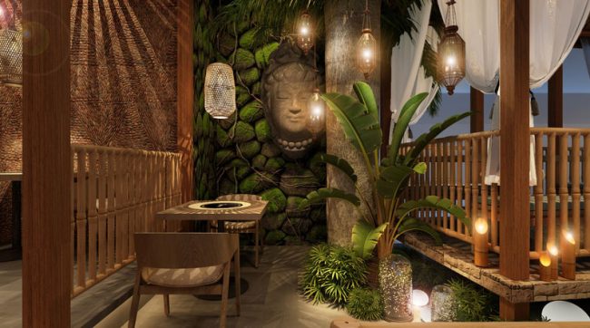 民宿餐厅的景观设计