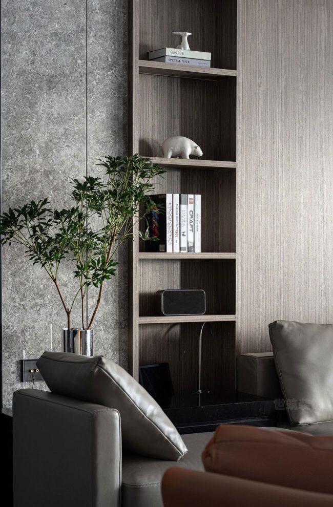 木饰的沙发背景