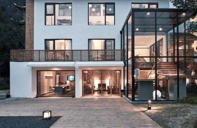 民宿庭院装修效果