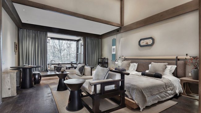 民宿卧室效果图