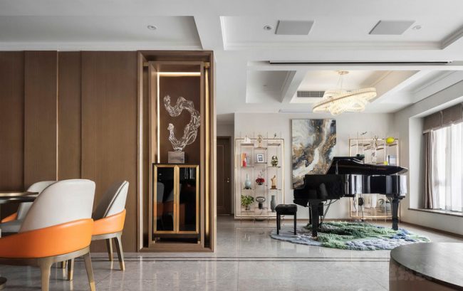 轻奢风格豪华家居空间装修图