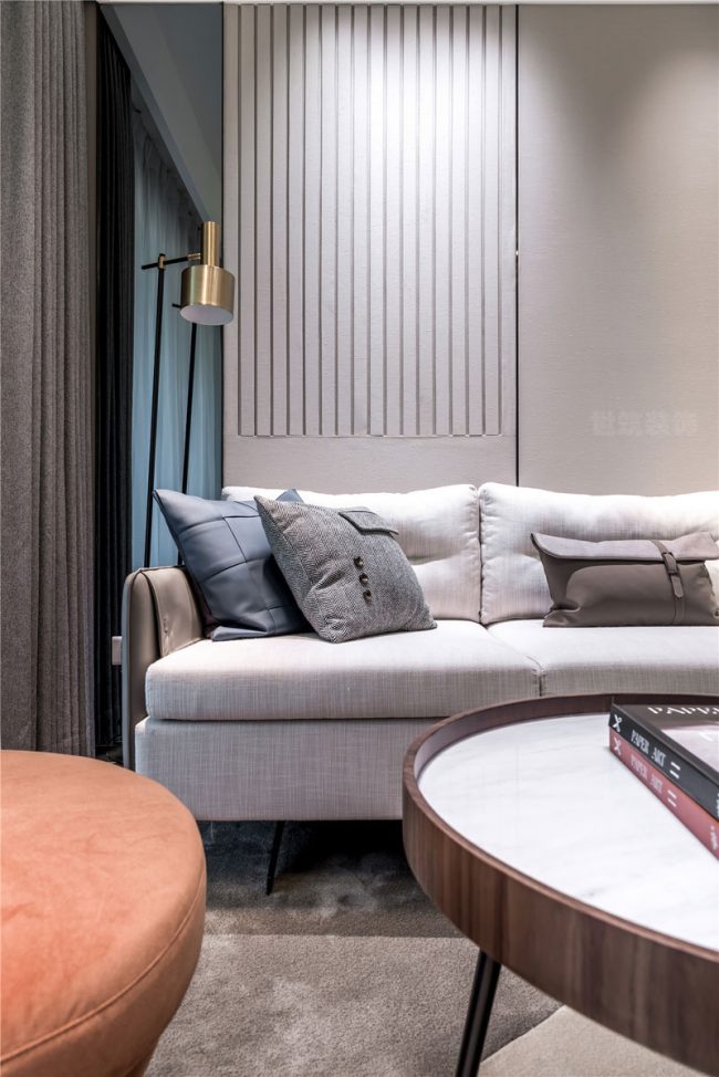 轻奢风格家居客厅休息区装修图