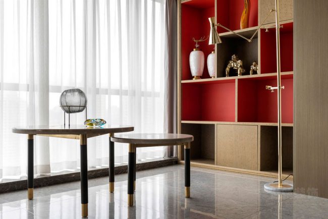 轻奢风格家居休闲空间装修图