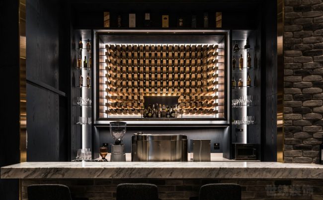 轻奢工业风酒吧休闲区装修图