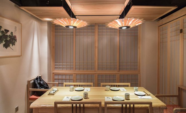 日式餐厅设计效果图