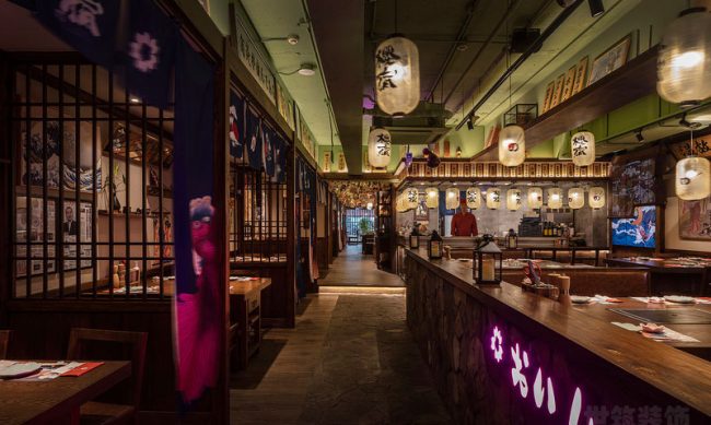 日式餐厅效果图