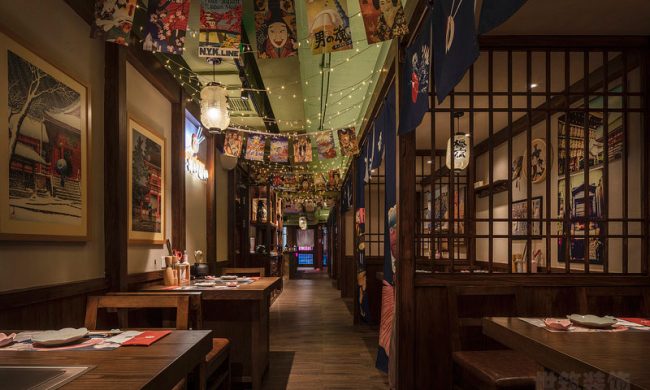 日式餐厅装饰效果图