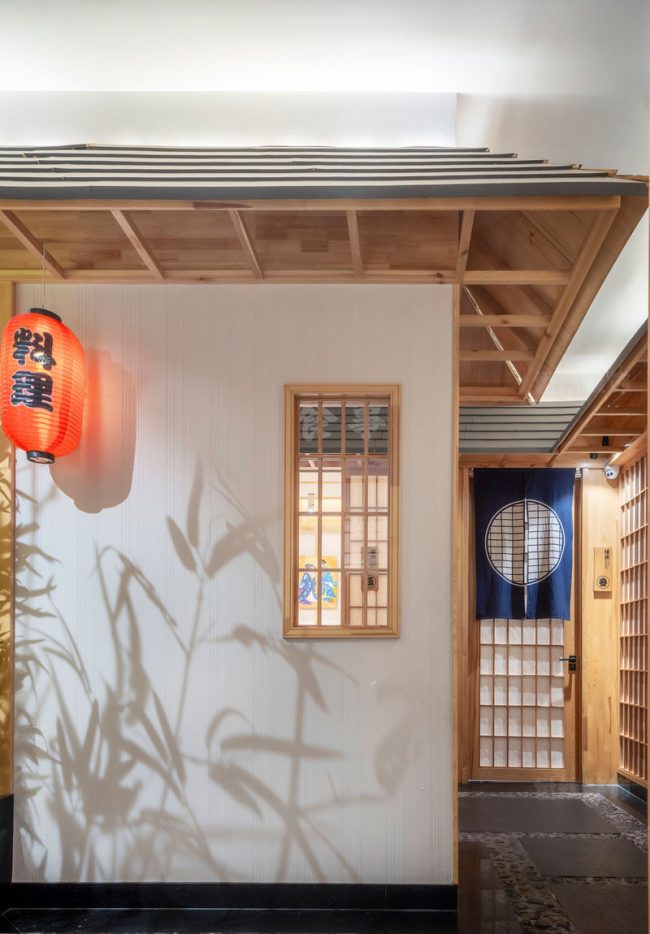 日式风格餐厅场所过道区域装修图