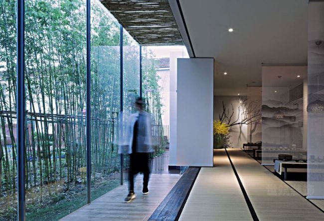 通透的茶室设计