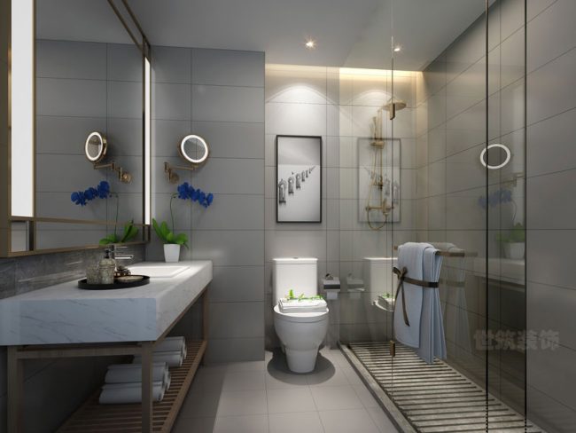 卫生间中式装饰效果图