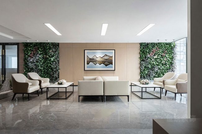 现代北欧办公室休息区装修图