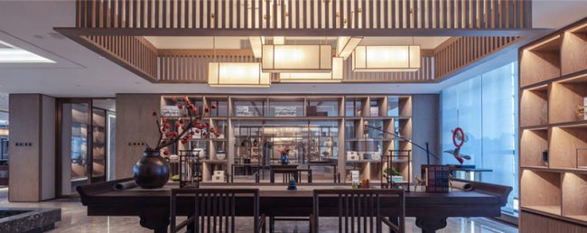 现代茶室设计效果