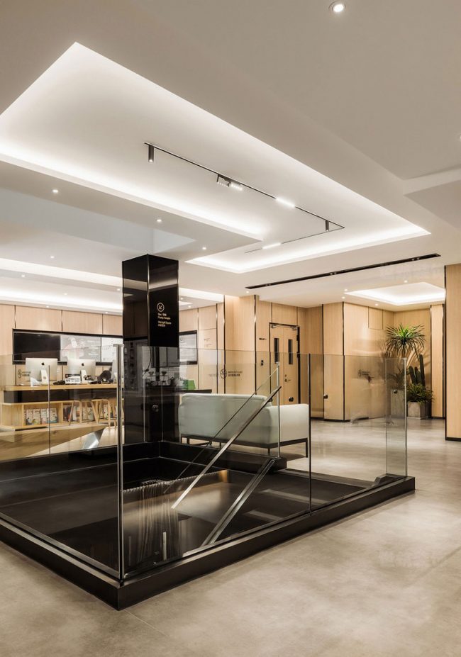 现代风格办公室公共场景装修图