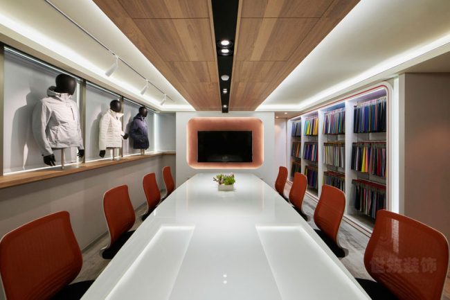 现代风格办公室会议厅装修图